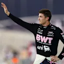 BAHRAIN, BAHRAIN - APRIL 12: Eleventh placed qualifier Jack Doohan of Australia and Alpine F1 waves during qualifying ahead of the F1 Grand Prix of Bahrain at Bahrain International Circuit on April 12, 2025 in Bahrain, Bahrain. (Photo by Bryn Lennon - Formula 1/Formula 1 via Getty Images)