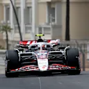 MONTE-CARLO, MONACO - MAY 23: Oliver Bearman of Great Britain driving the (87) Haas F1 VF-25 Ferrari on track during practice ahead of the F1 Grand Prix of Monaco at Circuit de Monaco on May 23, 2025 in Monte-Carlo, Monaco. (Photo by Steven Tee/Getty Images)