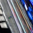 JEDDAH, SAUDI ARABIA - APRIL 20: Nico Hulkenberg of Germany driving the (27) Kick Sauber C45 Ferrari leads Alexander Albon of Thailand driving the (23) Williams FW47 Mercedes on track during the F1 Grand Prix of Saudi Arabia at Jeddah Corniche Circuit on April 20, 2025 in Jeddah, Saudi Arabia. (Photo by Clive Rose - Formula 1/Formula 1 via Getty Images)