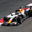 BAHRAIN, BAHRAIN - FEBRUARY 11: Arvid Lindblad of Great Britain driving the (41) Visa Cash App