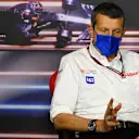 Guenther Steiner, Team Principal, Haas F1, in the Press Conference