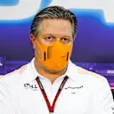 BROWN Zak (usa), Chief People & IT Officer of McLaren Racing, portrait, press conference during Formula 1 Gulf Air Bahrain Grand Prix 2021 from March 26 to 28, 2021 on the Bahrain International Circuit, in Sakhir, Bahrain - Photo Frédéric Le Floc’h / DPPI