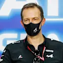 ROSSI Laurent (fra), CEO of Alpine, portrait, press conference during Formula 1 Gulf Air Bahrain Grand Prix 2021 from March 26 to 28, 2021 on the Bahrain International Circuit, in Sakhir, Bahrain - Photo Frédéric Le Floc’h / DPPI