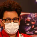 Mattia Binotto (ITA) Ferrari Team Principal in the FIA Press Conference.

20.05.2021. Formula 1 World Championship, Rd 5, Monaco Grand Prix, Monte Carlo, Monaco, Practice Day.

- www.xpbimages.com, EMail: requests@xpbimages.com © Copyright: 

FIA Pool Image for Editorial Use Only