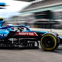 Esteban Ocon (FRA) Alpine F1 Team A521.
Portuguese Grand Prix, Saturday 1st May 2021. Portimao, Portugal.
FIA Pool Image for Editorial Use Only