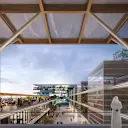 A view of the paddock