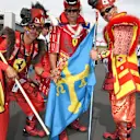 Ferrari fans. Formula One World Championship, Rd15, Japanese Grand Prix, Qualifying, Suzuka, Japan, Saturday, 4 October 2014 © Sutton Images. No reproduction without permission