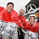 Honda F1 fans. Formula One World Championship, Rd15, Japanese Grand Prix, Preparations, Suzuka, Japan, Thursday, 2 October 2014 © Sutton Images. No reproduction without permission