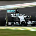 Nico Rosberg (GER) Mercedes AMG F1 W05. Formula One World Championship, Rd18, Brazilian Grand Prix, Qualifying, Sao Paulo, Brazil, Saturday, 8 November 2014