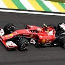 Kimi Raikkonen (FIN) Ferrari F14 T. Formula One World Championship, Rd18, Brazilian Grand Prix, Practice, Sao Paulo, Brazil, Friday, 7 November 2014