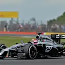 Jenson Button (GBR) McLaren MP4-29. Formula One World Championship, Rd9, British Grand Prix, Practice, Silverstone, England, Friday, 4 July 2014