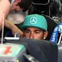 Lewis Hamilton (GBR) Mercedes AMG F1 W05. Formula One World Championship, Rd2, Malaysian Grand Prix, Preparations, Sepang, Malaysia, Thursday, 27 March 2014