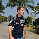 Sebastian Vettel (GER) Red Bull Racing. Formula One World Championship, Rd2, Malaysian Grand Prix, Preparations, Sepang, Malaysia, Thursday, 27 March 2014