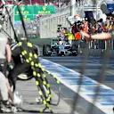 Lewis Hamilton (GBR) Mercedes AMG F1 W05. Formula One World Championship, Rd1, Australian Grand Prix, Practice, Albert Park, Melbourne, Australia, Friday, 14 March 2014