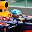 Sebastian Vettel (GER) Red Bull Racing RB10. Formula One World Championship, Rd1, Australian Grand Prix, Race, Albert Park, Melbourne, Australia, Sunday, 16 March 2014