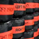 Pirelli tyres. Formula One World Championship, Rd1, Australian Grand Prix, Preparations, Albert Park, Melbourne, Australia, Wednesday, 12 March 2014