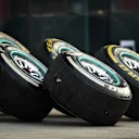 Pirelli tyres. Formula One World Championship, Rd4, Chinese Grand Prix, Practice, Shanghai, China, Friday, 18 April 2014