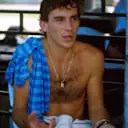 Ayrton Senna(BRA) relaxes ahead of his Grand Prix debut, Brazilian Grand Prix, Rio de Janeiro, 25 March 1984