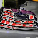 Red Bull Racing RB10 front wing detail. Formula One World Championship, Rd3, Bahrain Grand Prix, Practice, Bahrain International Circuit, Sakhir, Bahrain, Friday, 4 April 2014