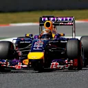 Sebastian Vettel (GER) Red Bull Racing RB10. Formula One Testing, Day Two, Barcelona, Spain, Wednesday, 14 May 2014