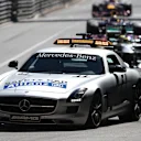 The Safety Car leads pack. Formula One World Championship, Rd6, Monaco Grand Prix, Race Day, Monte-Carlo, Monaco, Sunday, 26 May 2013