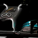 Mercedes AMG F1 W05 front nose and wing detail. Formula One World Championship, Rd5, Spanish Grand Prix, Qualifying, Barcelona, Spain, Saturday, 10 May 2014