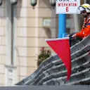 The length of the Monaco circuit is lined by armco barriers