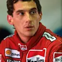 Ayrton Senna (BRA) 1988 World Champion driving for McLaren