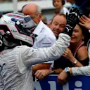 Second placed Valtteri Bottas (FIN) Williams celebrates in parc ferme. Formula One World Championship, Rd10, German Grand Prix, Race Day, Hockenheim, Germany, Sunday, 20 July 2014 © Sutton Images. No reproduction without permission