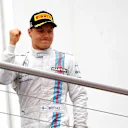 Second placed Valtteri Bottas (FIN) Williams celebrates on the podium. Formula One World Championship, Rd10, German Grand Prix, Race Day, Hockenheim, Germany, Sunday, 20 July 2014 © Sutton Images. No reproduction without permission