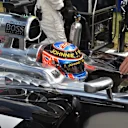 Jenson Button (GBR) McLaren MP4-29 on the grid. Formula One World Championship, Rd8, Austrian Grand Prix, Race, Spielberg, Austria, Sunday, 22 June 2014 © Sutton Images. No reproduction without permission