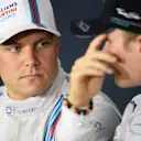 Valtteri Bottas (FIN) Williams in the Press Conference. Formula One World Championship, Rd10, German Grand Prix, Qualifying, Hockenheim, Germany, Saturday, 19 July 2014 © Sutton Images. No reproduction without permission