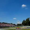 Fernando Alonso (ESP) Ferrari F14 T. Formula One World Championship, Rd13, Italian Grand Prix, Monza, Italy, Qualifying, Saturday, 6 September 2014 © Sutton Images. No reproduction without permission