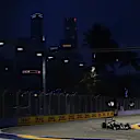 Nico Rosberg (GER) Mercedes AMG F1 W05. Formula One World Championship, Rd14, Singapore Grand Prix, Marina Bay Street Circuit, Singapore, Practice, Friday, 19 September 2014 © Sutton Images. No reproduction without permission