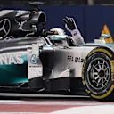 Race winner Lewis Hamilton (GBR) Mercedes AMG F1 W05 celebrates. Formula One World Championship, Rd14, Singapore Grand Prix, Marina Bay Street Circuit, Singapore, Race Day, Sunday, 21 September 2014 © Sutton Images. No reproduction without permission