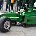 Marcus Ericsson (SWE) Caterham CT05. Formula One Testing, Jerez, Spain, Day One, Tuesday, 28 January 2014. © Sutton Images