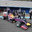 Sebastian Vettel (GER) Red Bull Racing RB10. Formula One Testing, Jerez, Spain, Day Two, Wednesday, 29 January 2014. © Sutton Images