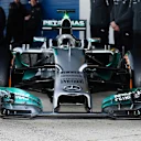 Mercedes AMG W05 nose and front wing detail. Formula One Testing Day One, Jerez, Spain, Tuesday, 28 January 2014. © Sutton Images