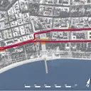 The layout of the exciting new Hermann Tilke-designed Baku European Grand Prix street circuit, as unveiled by Formula One group CEO Bernie Ecclestone and Azad Rahimov, Azerbaijan's Minister of Youth and Sport at a special press event in Baku, Azerbaijan, October 7, 2014 © Baku Grand Prix