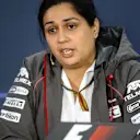 Monisha Kaltenborn (AUT) Sauber Team Prinicpal in the Press Conference. Formula One World Championship, Rd17, United States Grand Prix, Practice, Austin, Texas, USA, Friday, 31 October 2014