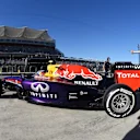 Daniel Ricciardo (AUS) Red Bull Racing RB10. Formula One World Championship, Rd17, United States Grand Prix, Practice, Austin, Texas, USA, Friday, 31 October 2014