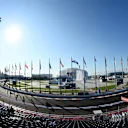 Lewis Hamilton (GBR) Mercedes AMG F1 W05. Formula One World Championship, Rd16, Russian Grand Prix, Practice, Sochi Autodrom, Sochi, Krasnodar Krai, Russia, Friday, 10 October 2014