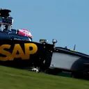 Jenson Button (GBR) McLaren MP4-29. Formula One World Championship, Rd17, United States Grand Prix, Practice, Austin, Texas, USA, Friday, 31 October 2014