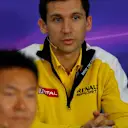 Remi Taffin (FRA) Head of Renault Sport F1 Track Operations in the Press Conference. Formula One World Championship, Rd15, Japanese Grand Prix, Practice, Suzuka, Japan, Friday, 3 October 2014