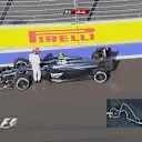 McLaren's Kevin Magnussen brings out the red flags after rolling to a halt between Turns 4 and 5 © FOWC Ltd