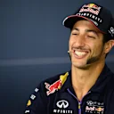 Daniel Ricciardo (AUS) Red Bull Racing in the Press Conference. Formula One World Championship, Rd17, United States Grand Prix, Preparations, Austin, Texas, USA, Thursday, 30 October 2014