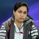 Monisha Kaltenborn (AUT) Sauber Team Prinicpal in the Press Conference. Formula One World Championship, Rd16, Russian Grand Prix, Practice, Sochi Autodrom, Sochi, Krasnodar Krai, Russia, Friday, 10 October 2014