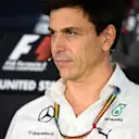 Toto Wolff (AUT) Mercedes AMG F1 Director of Motorsport in the Press Conference. Formula One World Championship, Rd17, United States Grand Prix, Practice, Austin, Texas, USA, Friday, 31 October 2014
