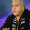 Dr. Vijay Mallya (IND) Force India Formula One Team Owner in the Press Conference. Formula One World Championship, Rd17, United States Grand Prix, Practice, Austin, Texas, USA, Friday, 31 October 2014
