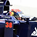 Max Verstappen (NDL) Scuderia Toro Rosso STR9. Formula One Testing, Yas Marina Circuit, Abu Dhabi, UAE, Wednesday, 26 November 2014
